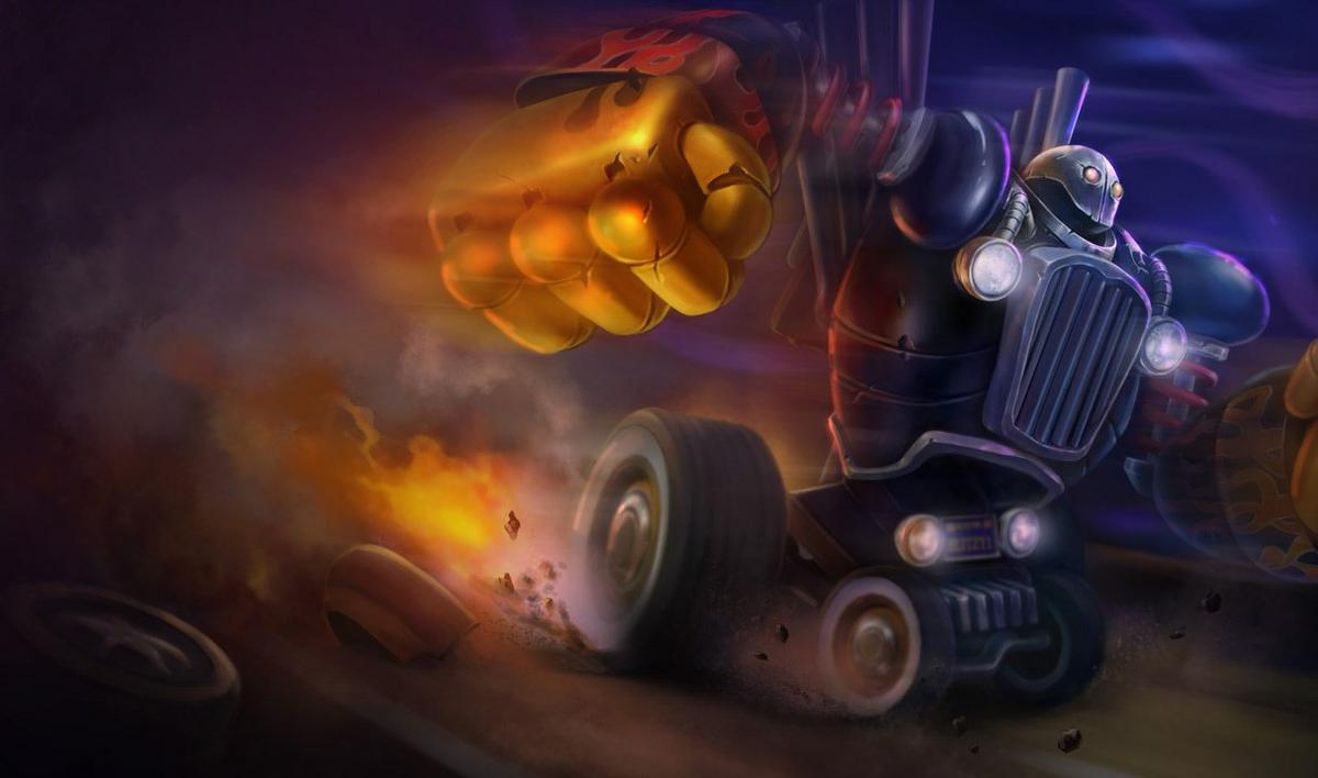 Blitzcrank Tunado em Piltover