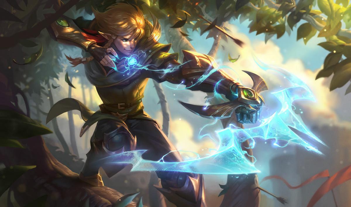 Old Ezreal w Voice - Custom Skin 