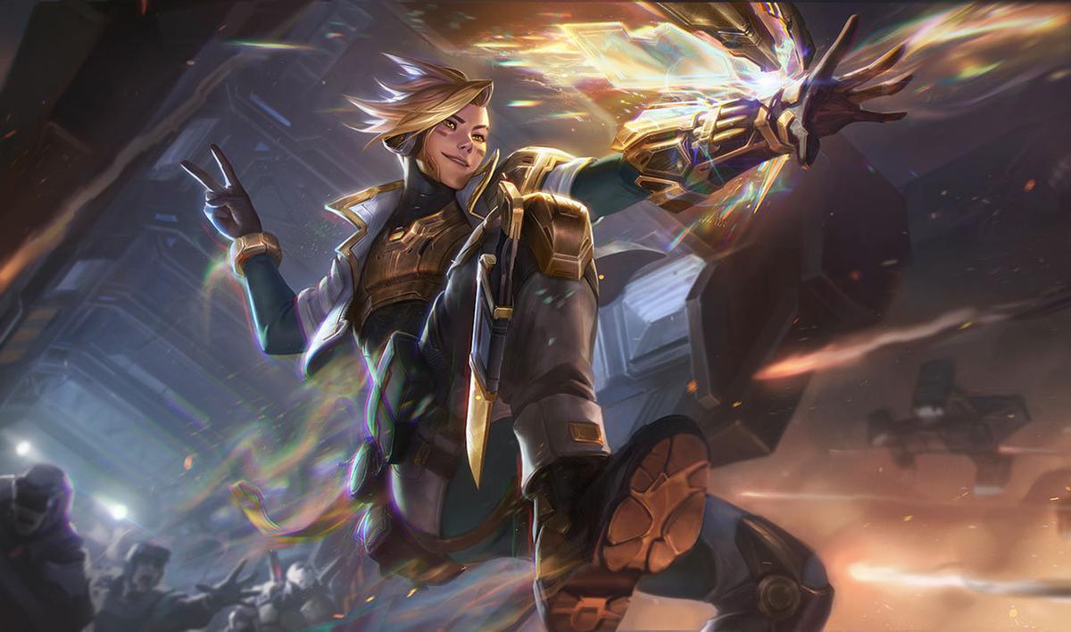 Old Ezreal w Voice - Custom Skin 