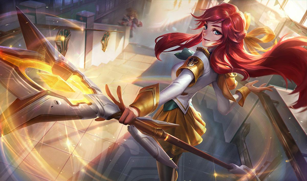 Live Wallpaper: League of Legends - Spellthief Lux 