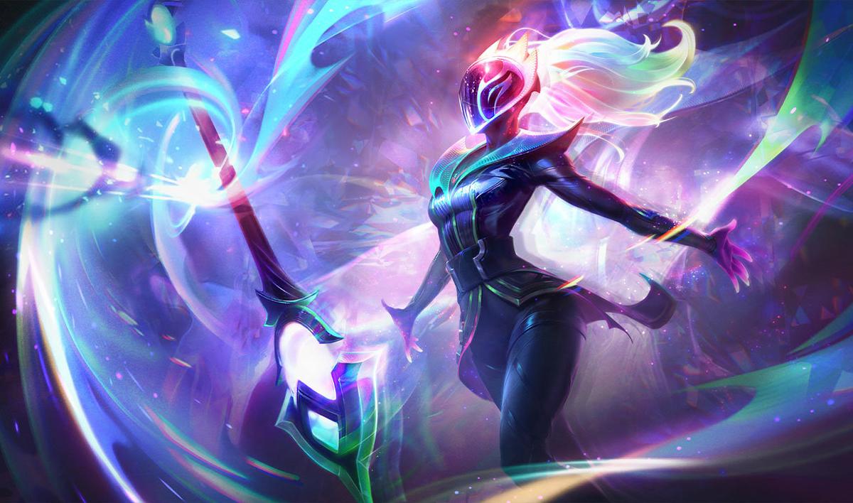 Live Wallpaper: League of Legends - Spellthief Lux 