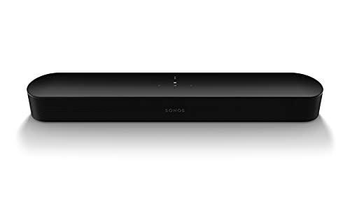 Sonos Beam (Gen 2). The compact smart soundbar for TV, music and more. (Black)