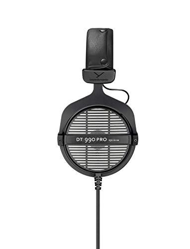 beyerdynamic DT 990 Pro 250 ohm Over-Ear Studio Headphones For Mixing, Mastering, and Editing