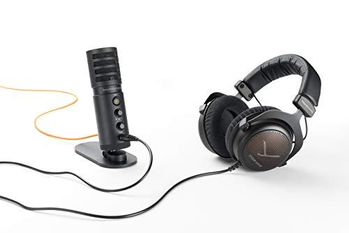 beyerdynamic TEAM TYGR Streaming Bundle including The Open-Back Gaming Headphone TYGR 300 R and The USB-Microphone Fox
