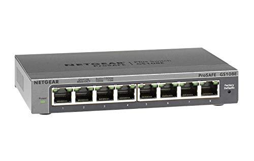 Netgear GS108Ev3 ProSafe - 8-Port Gb, GS108E-300PES