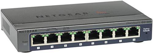 Netgear GS108Ev3 ProSafe - 8-Port Gb, GS108E-300PES