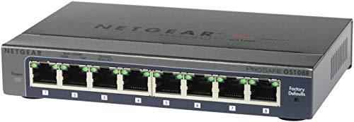 Netgear GS108Ev3 ProSafe - 8-Port Gb, GS108E-300PES
