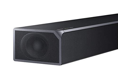 Samsung Harman Kardon 5.1.2 Dolby Atmos Soundbar HW-Q80R with Wireless Subwoofer, Adaptive Sound, Game Mode, 4K Pass-Through with HDR, Bluetooth & Alexa Compatible