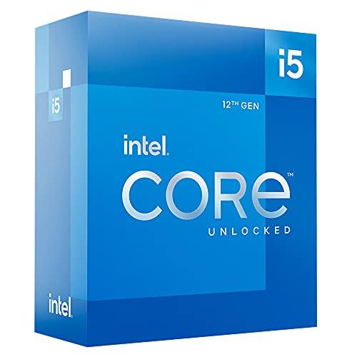 Intel Core i5-12600K Desktop Processor 10 (6P+4E) Cores up to 4.9 GHz Unlocked  LGA1700 600 Series Chipset 125W