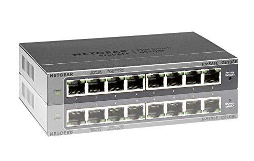 Netgear GS108Ev3 ProSafe - 8-Port Gb, GS108E-300PES