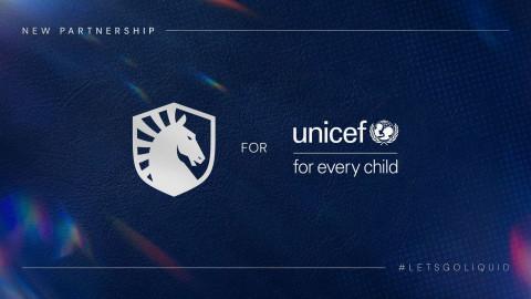Team Liquid, UNICEF Launch Global Gaming Partnership Focused on Children’s Rights