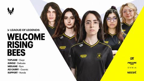Team Vitality Reveals Rising Bees Women’s League of Legends Roster for 2026 Season