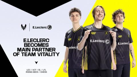 Team Vitality Announces Main Partnership With E.Leclerc, Marking Retailer’s First Entry Into Esports