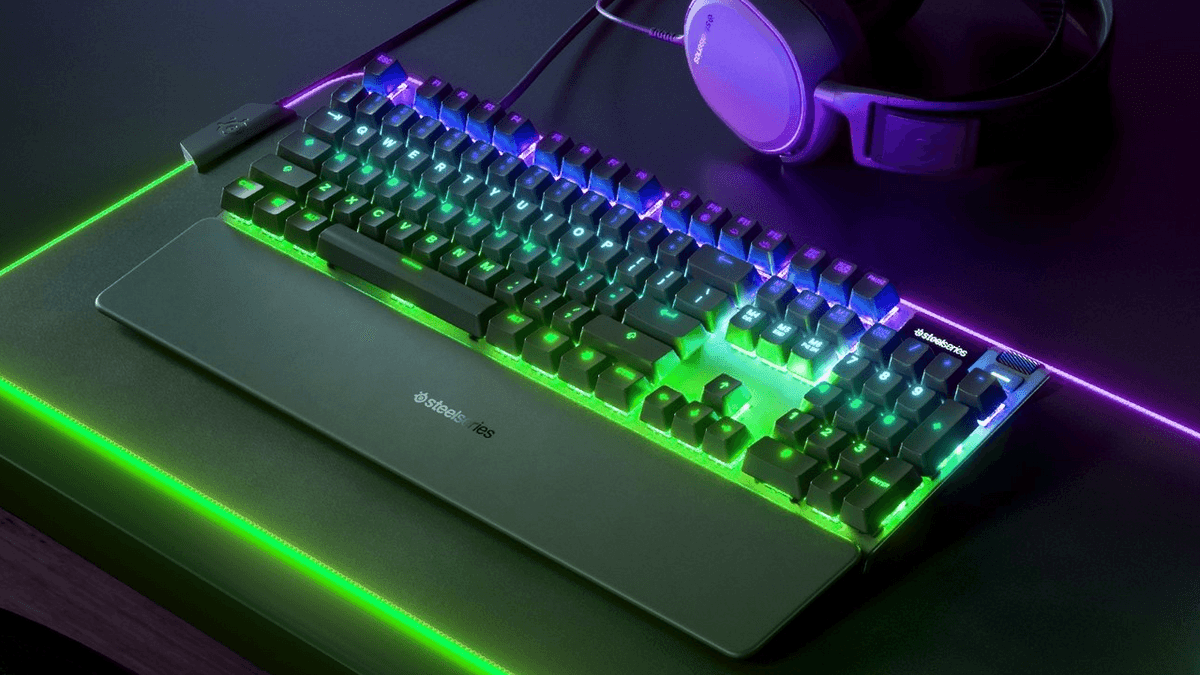 SteelSeries' Apex Pro keyboards have customizable key travel