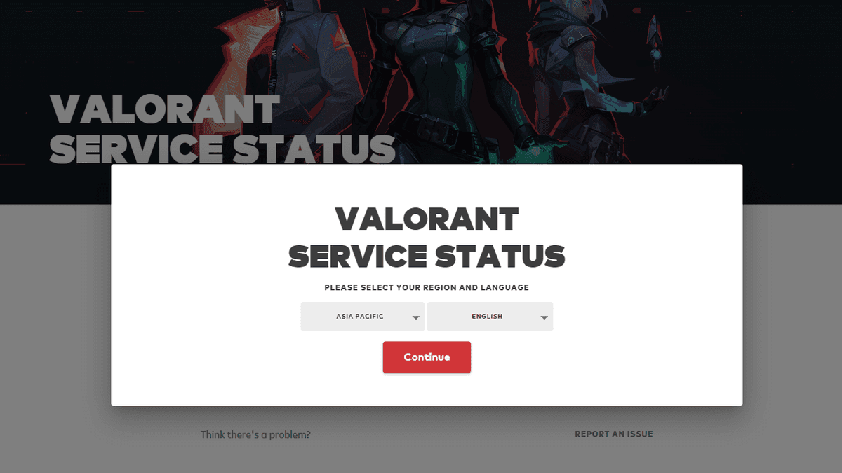 Valorant Server Status