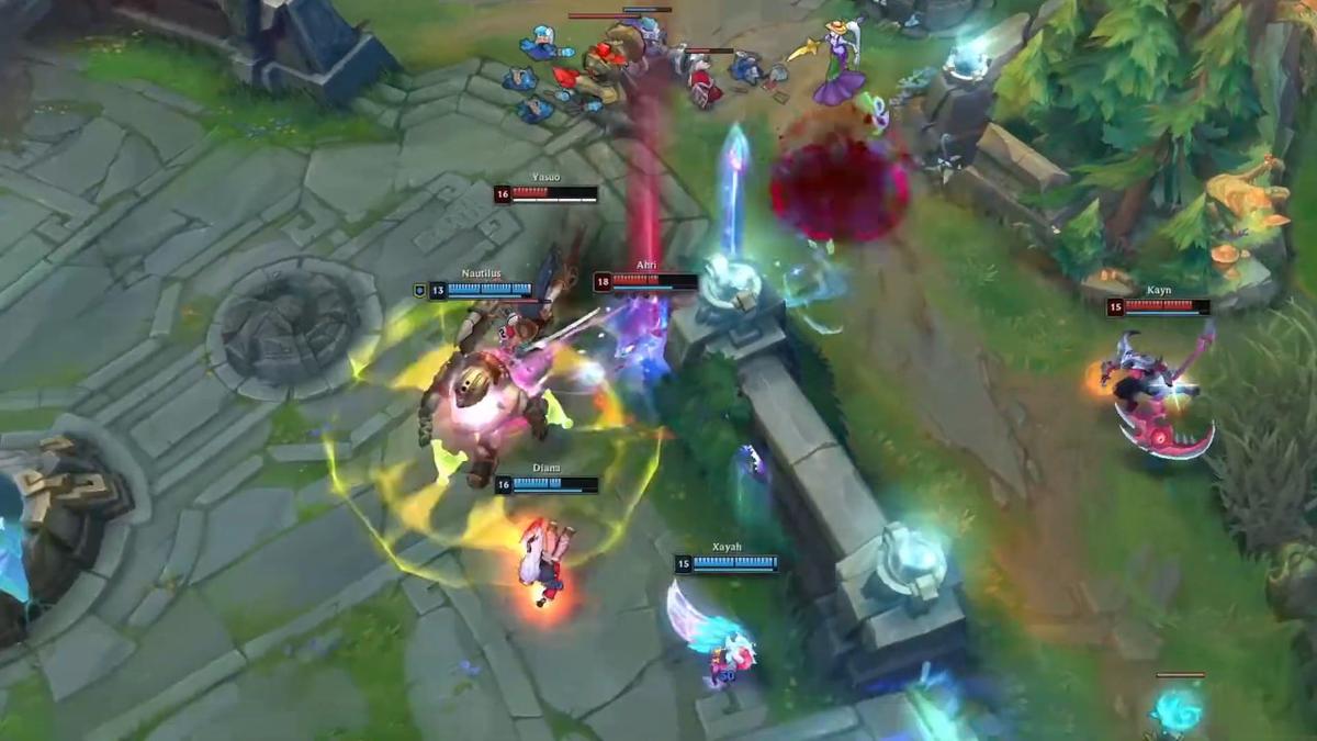 League of Legends Fight