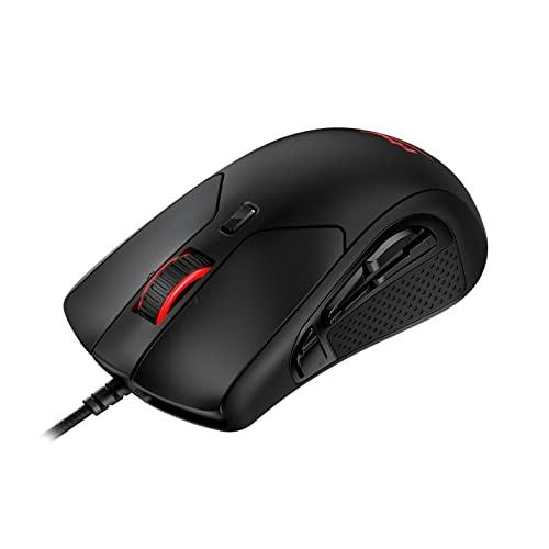 HyperX Pulsefire Raid – Gaming Mouse, 11 Programmable Buttons, RGB, Ergonomic Design, Comfortable Side Grips, Software-Controlled Customization