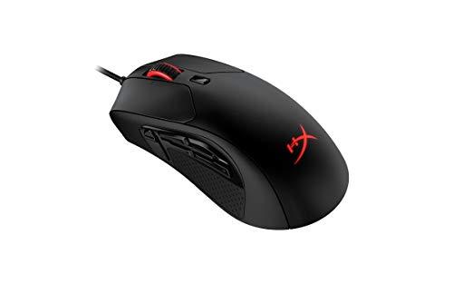 HyperX Pulsefire Raid – Gaming Mouse, 11 Programmable Buttons, RGB, Ergonomic Design, Comfortable Side Grips, Software-Controlled Customization