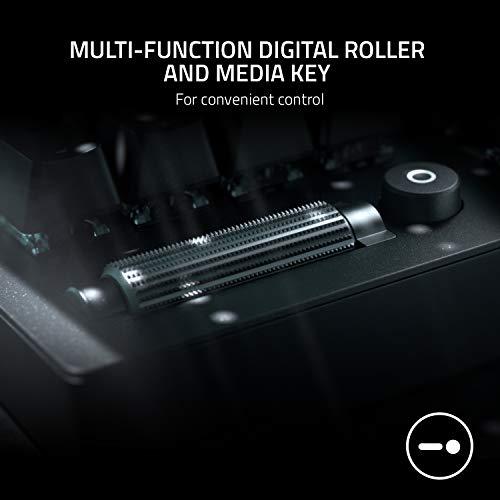 Razer BlackWidow V3 Mechanical Gaming Keyboard: Yellow Mechanical Switches - Linear & Silent - Chroma RGB Lighting - Compact Form Factor - Programmable Macro Functionality, Classic Black
