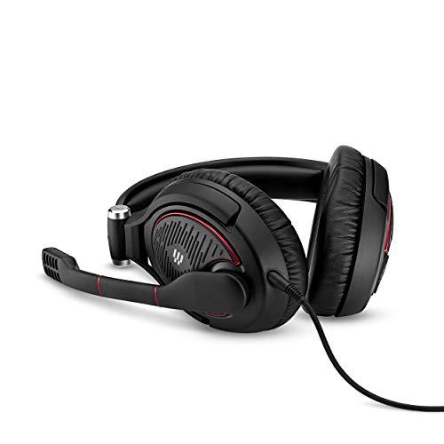 EPOS I SENNHEISER GAME ZERO Gaming Headset, Closed Acoustic with Noise Cancelling Microphone, Foldable, Flip-to-mute, Ligthweight, PC, Mac, Xbox One, PS4, Nintendo Switch, and Smartphone compatible.
