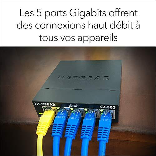 Switch NETGEAR 5PORTS GIGABIT Ethernet Switch