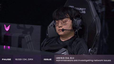 LCK matches plagued by unresolved network issues