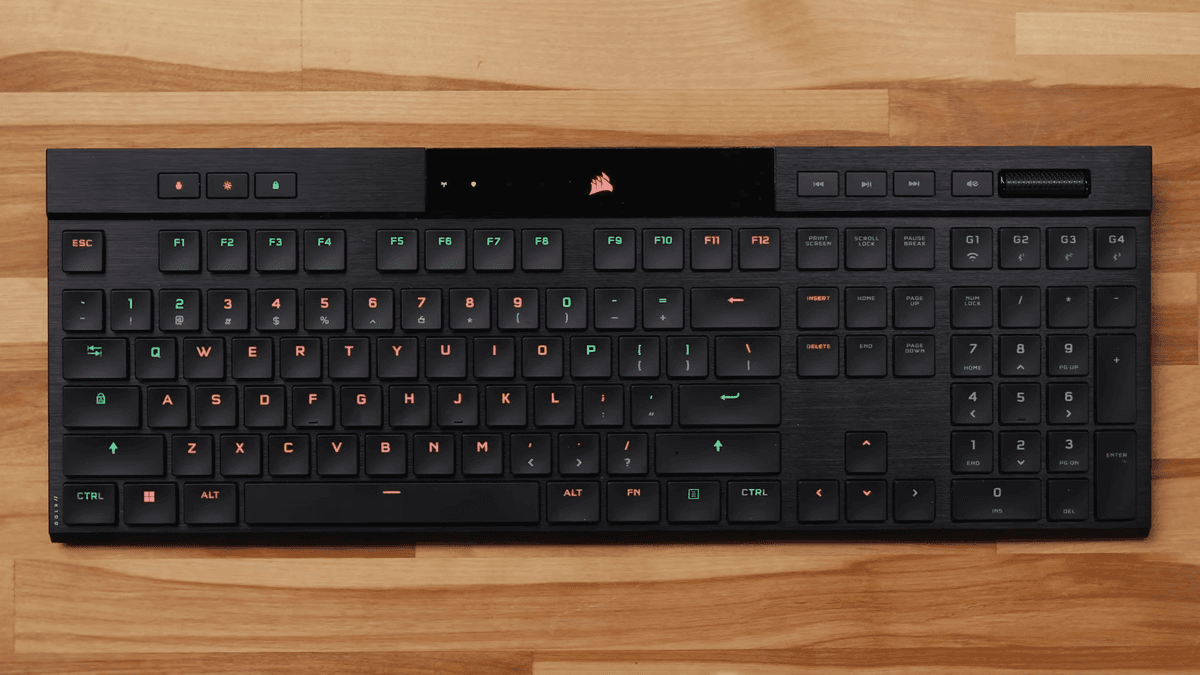 Corsair K100 AIR Wireless Review: High-Performance Gaming with Style