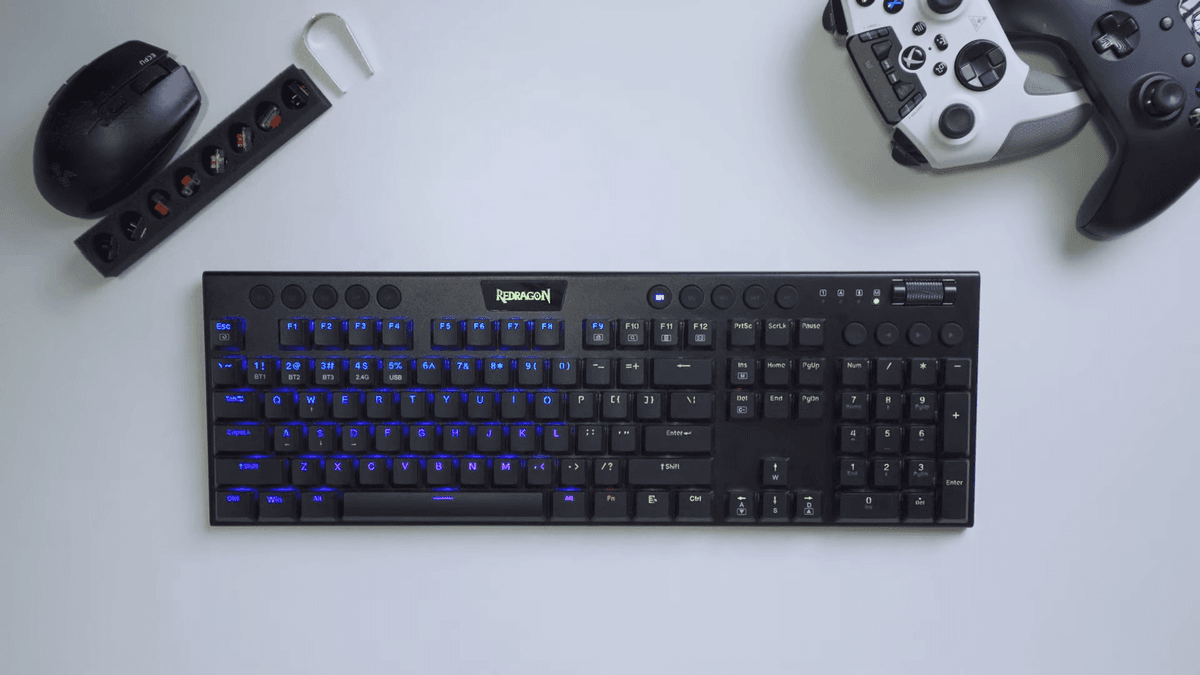 Redragon K618 Horus Review: Value-packed, Low-profile Mechanical Keyboard