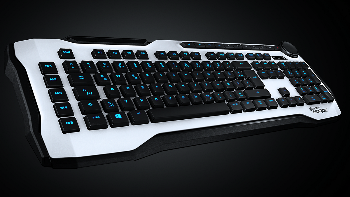 Full-Sized Keyboard with Macro keys