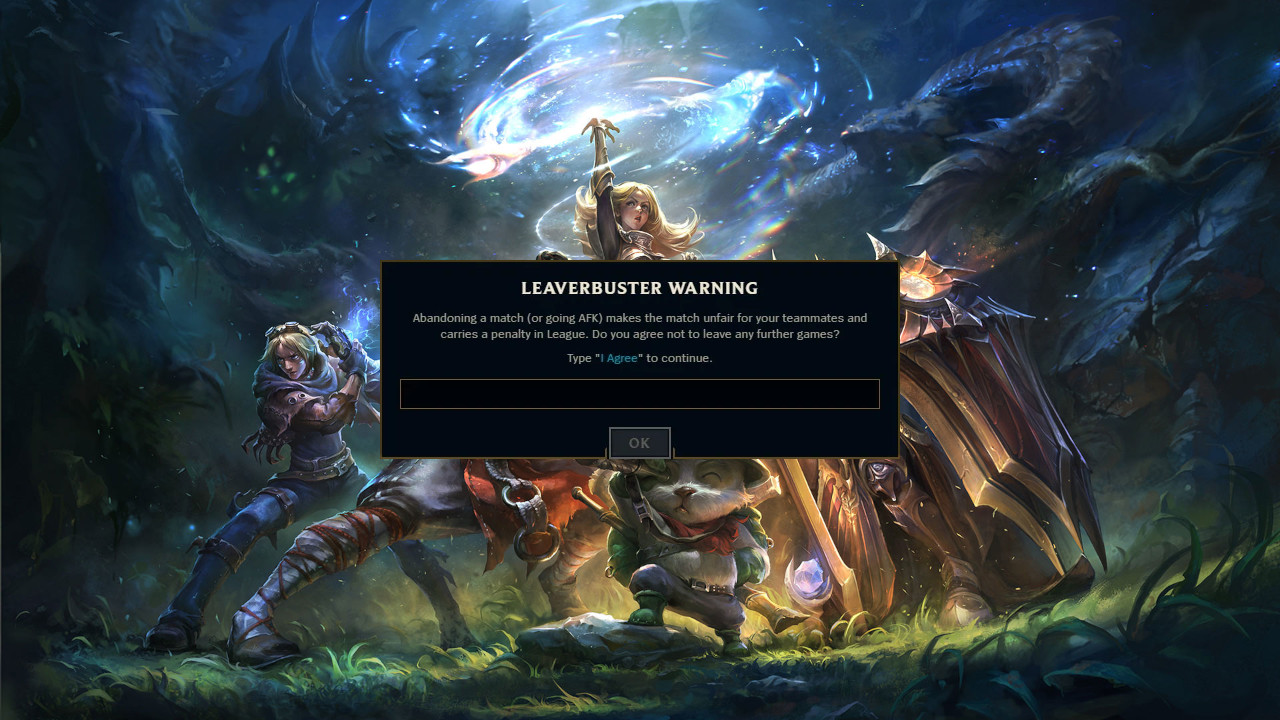 Low priority queue in league of legends