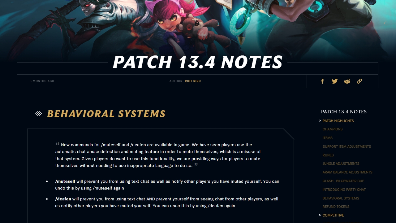 How to Mute Yourself in League of Legends?